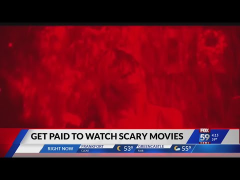 Get paid to watch scary movies