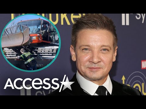 Jeremy Renner Celebrates Snowplow's Return After Accident