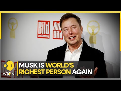 Tesla stock rises post fourth-quarter earning, Elon Musk world's richest person again | WION