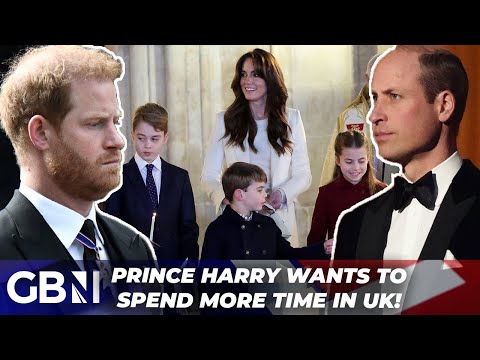 Prince Harry 'wants Archie and Lilibet to spend time' with their cousins despite William FEUD