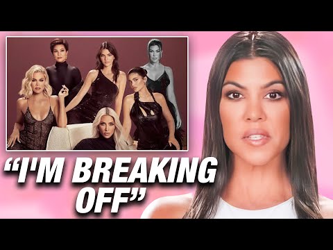 Kourtney Drops a Bombshell/Makes A Bold Move: QUITS The Kardashians. Kim & Kris Betrayal Last Straw