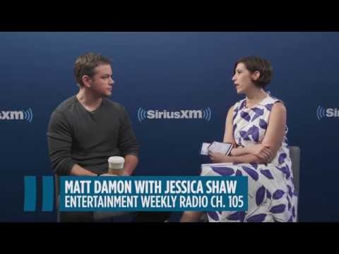 Matt Damon: "I Would Do Any Movie Chris Nolan Directed" // SiriusXM // Entertainment Weekly