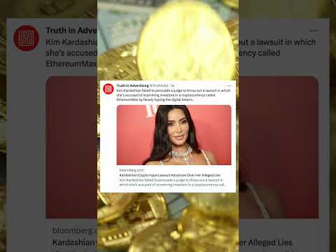 Kim Kardashian Accused of Crypto Scam