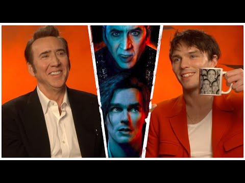 RENFIELD Interview | Nicolas Cage and Nicholas Hoult Talk Dracula Horror Comedy