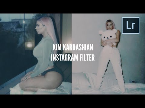 KIM KARDASHIAN Instagram Filter Mobile Tutorial (@kimkardashian)