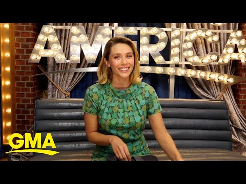 Ask Me Anything: Elizabeth Olsen answers fan questions backstage at 'GMA'