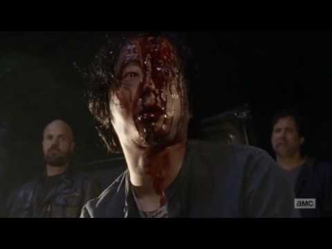 The Walking Dead Season 7 - Abraham and Glenn's Death
