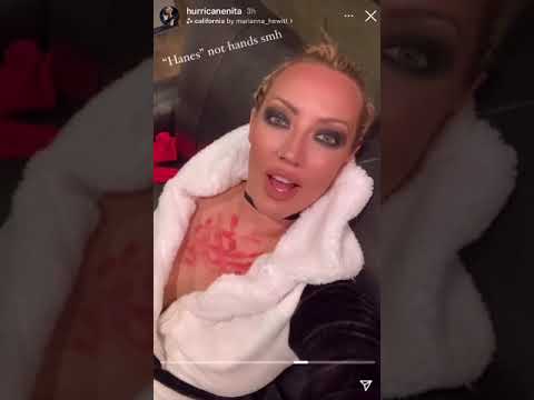 Nita Strauss Instagram Story About Throwing Underwear On Stage