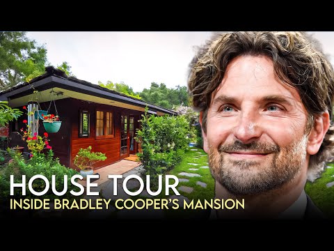 Bradley Cooper | House Tour | $5 Million Pacific Palisades Mansion & More