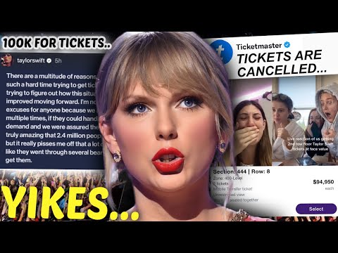 Taylor Swift SPEAKS OUT against Ticketmaster...