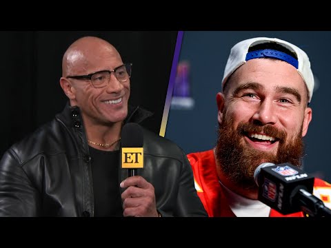 Dwayne Johnson Weighs In on Travis Kelce’s Future in HOLLYWOOD (Exclusive)