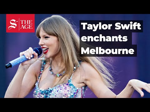 Taylor Swift enchants Melbourne at the biggest show of her career