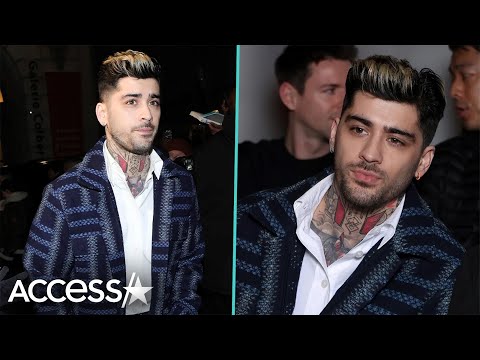 Zayn Malik Makes RARE Public Outing At Paris Fashion Week