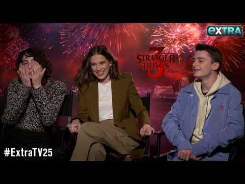 Millie Bobby Brown & Finn Wolfhard Talk Their Awkward Kissing Scenes on ‘Stranger Things’