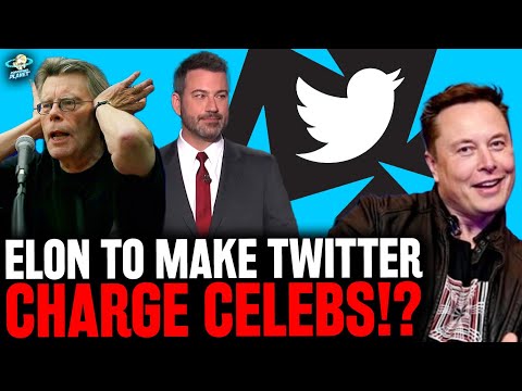 Elon Musk To CHARGE Celebrities $$$ for Twitter?! Internet FREAKS OUT!!!