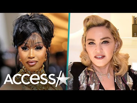 Cardi B & Madonna Make Up After Rapper Called Out Singer