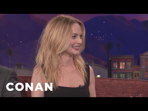 Heather Graham & Conan Both Grew Up Catholic & Sexually Repressed | CONAN on TBS
