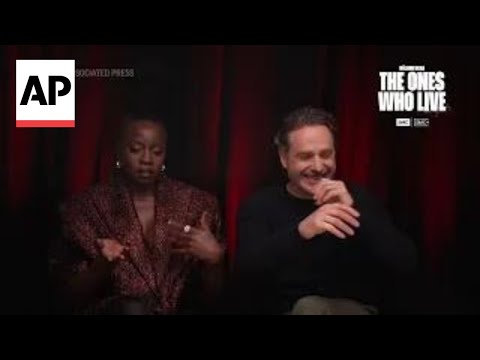 Andrew Lincoln and Danai Gurira talk 'The Walking Dead: The Ones Who Live' | AP full interview