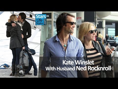 Kate Winslet With Husband Ned Rocknroll | Celebrity Couples