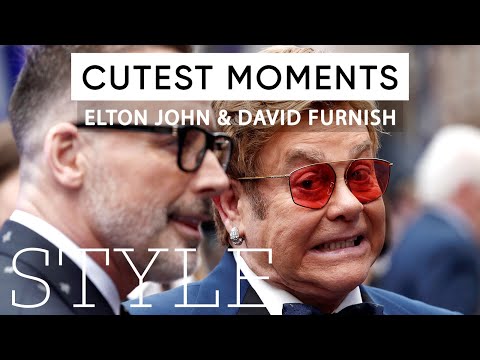 Elton John and David Furnish's cutest moments | The Sunday Times Style