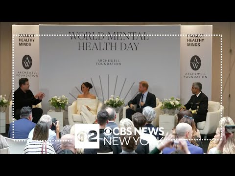 Prince Harry, Meghan Markle join mental health panel in New York City