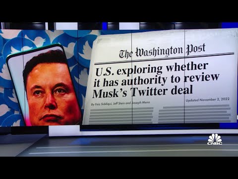 Advertisers back out of Twitter following Musk takeover as government looks into deal