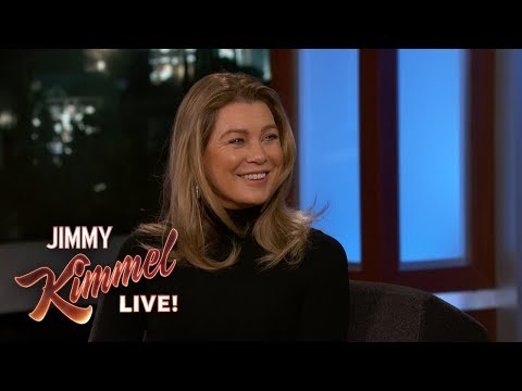 Jimmy Kimmel Quizzes Ellen Pompeo on Grey's Anatomy