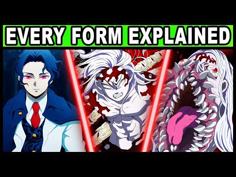 All of Muzan's Forms and Their Powers Explained! (Demon Slayer Every Muzan Transformation)