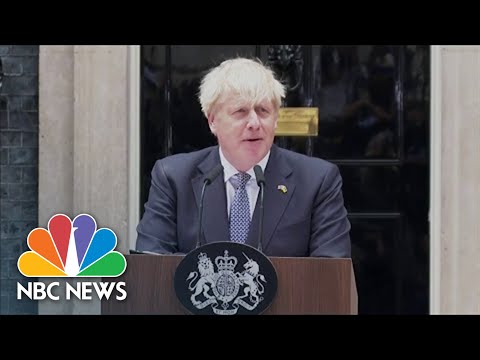 British Prime Minister Boris Johnson Steps Down After Wave Of Scandals