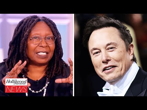 Whoopi Goldberg Quits Twitter Following Elon Musk Takeover | THR News