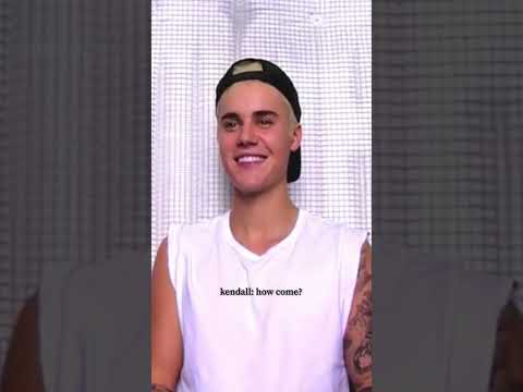 Justin Bieber and Kendall Jenner turned on by each other #celebrity tiktok offmybizzie