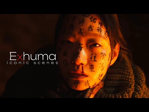 Exhuma Iconic scenes | Exhuma | horror | Kim goeun and Lee dohyun | Korean movie
