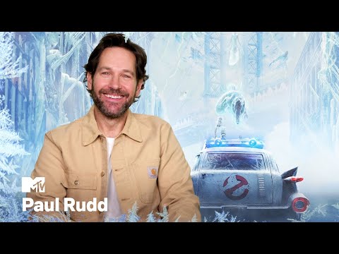 Paul Rudd on “Ghostbusters: Frozen Empire”, Favorite Taylor Swift Songs, and TikTok | MTV