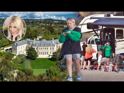 How Tori Spelling shopped her way from $150M mansion to RV park