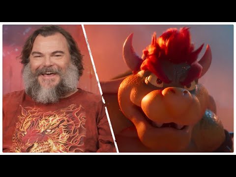 Jack Black On Voicing Bowser in THE SUPER MARIO BROS. MOVIE | Interview