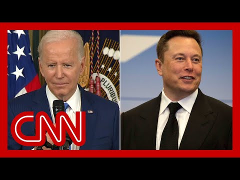Hear Biden's response to question about Elon Musk and the Twitter acquisition