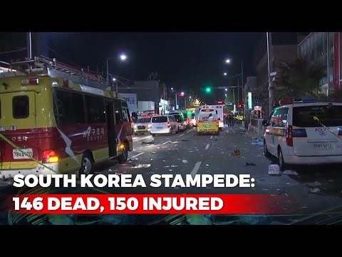 146 Dead In Halloween Stampede In South Korea, 150 Injured