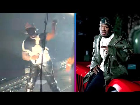 50 Cent Allegedly Hits Fan After Launching Microphone Into Concert Crowd
