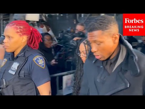 Jonathan Majors Departs NYC Court After Receiving Guilty Verdict For Assaulting His Ex-Girlfriend
