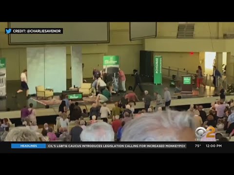 Author Salman Rushdie attacked on stage in New York