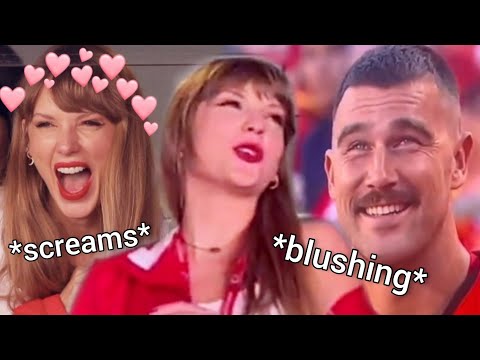 Taylor Swift FALLING IN LOVE with Travis Kelce for 2 minutes straight