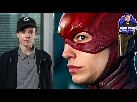 Elliot Page FRONT RUNNER To replace Ezra Miller as THE FLASH