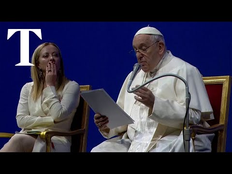 Pope says only rich can afford to have children in Italy