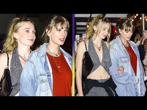 Taylor Swift and Sophie Turner Link Up for Girls' Night Out!