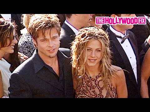 Brad Pitt & Jennifer Aniston Make The Hottest Couple On The Red Carpet At The 1999 Emmy Awards In LA