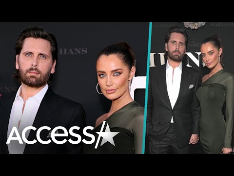 Scott Disick & New GF Rebecca Donaldson Hold Hands At 'Kardashians' Premiere
