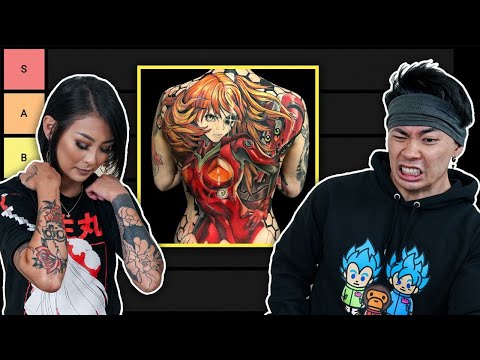BEST ANIME TATTOO TIER LIST!