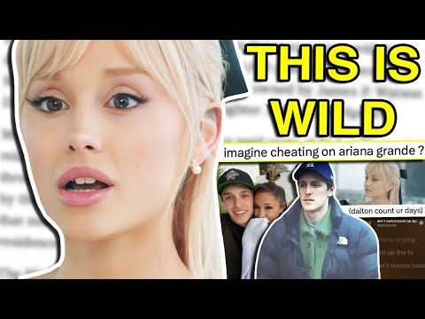 ARIANA GRANDE EXPOSES EX HUSBAND DALTON GOMEZ (fans think he cheated)