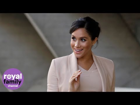 Meghan, The Duchess of Sussex visits the National Theatre