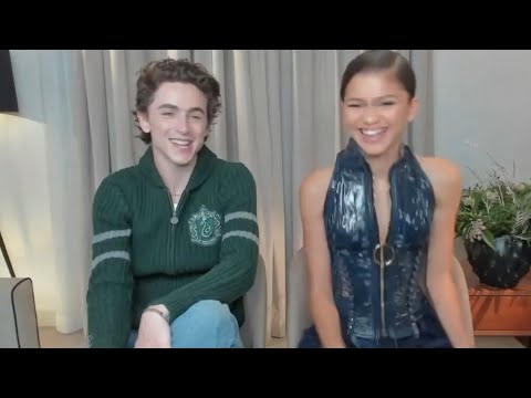Why Zendaya Was NERVOUS to Kiss Timothée Chalamet